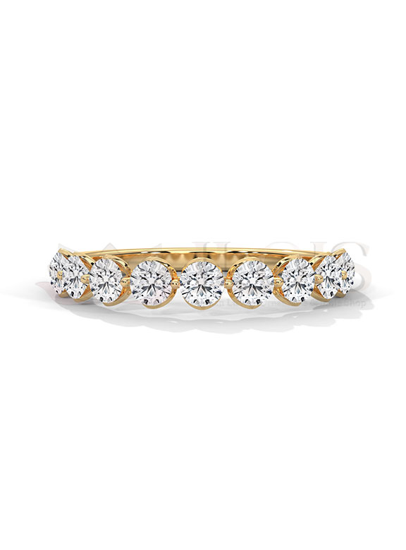 Timeless Prong Set Diamond Band